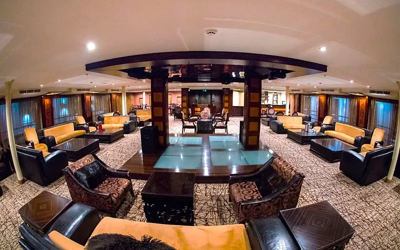 Lounge aboard the Concerto I Nile Cruise Nile cruise